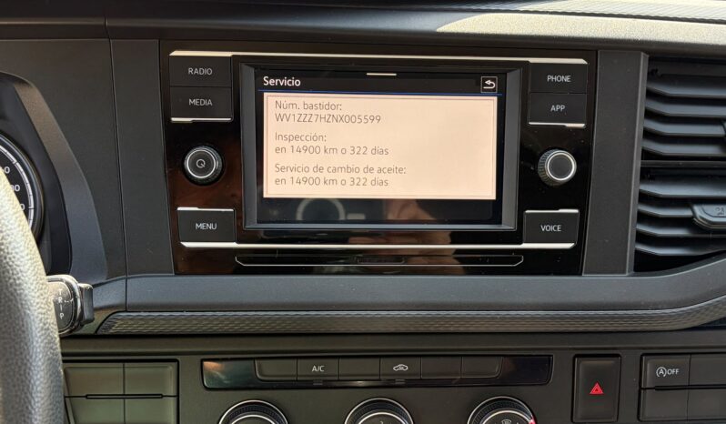 VW TRANSPORTER T6.1 110CV lleno