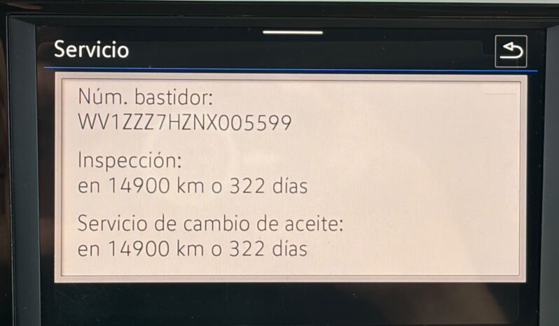 VW TRANSPORTER T6.1 110CV lleno